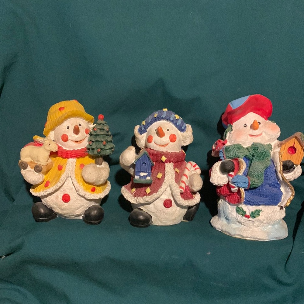 Snowman trio! K’s Collection.